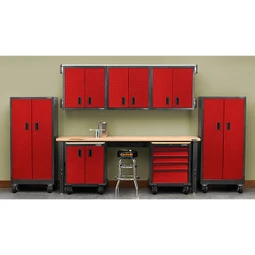 Gladiator Premier Welded Steel Red 13 Piece Set - Image 5