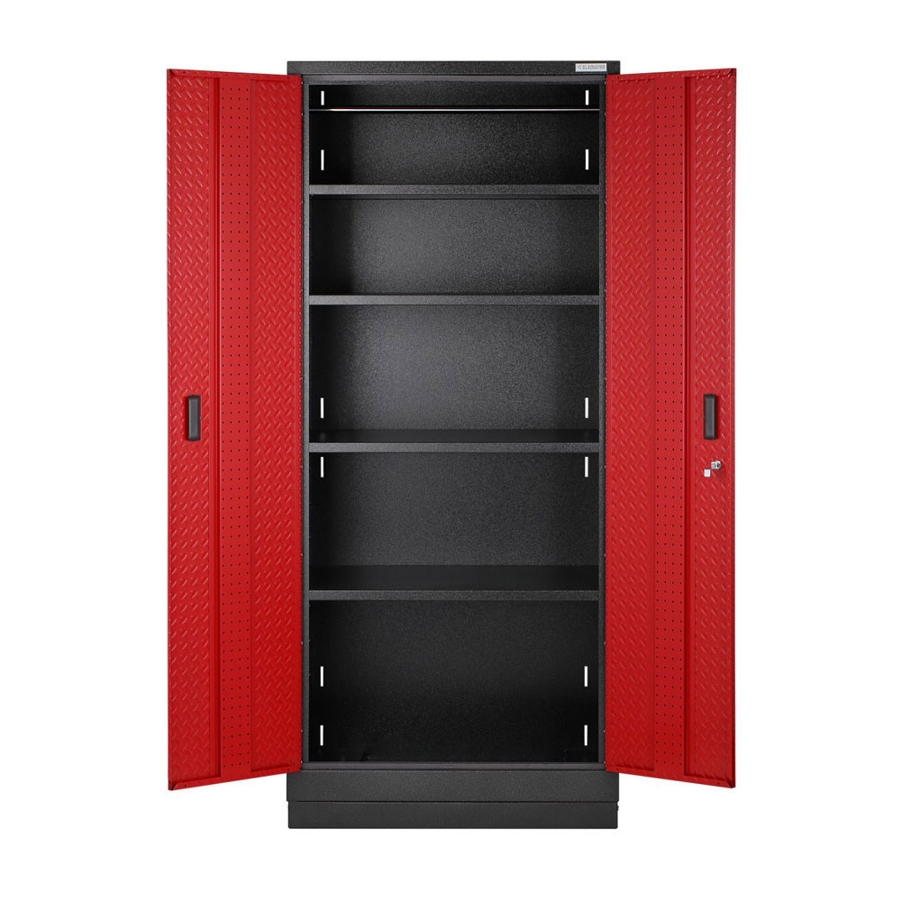 Gladiator Premier Pre-Assembled Red 84" Tall Cabinet (4-Pack) - Image 13