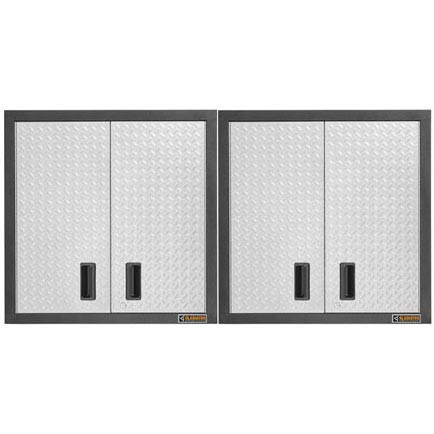 Gladiator Premier Welded Steel 2 Piece Wall Cabinet Set - Image 4