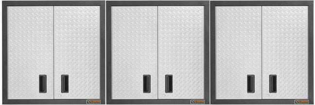 Gladiator Premier Welded Steel 3 Piece Wall Cabinet Set - Image 4