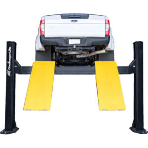 Challenger 4018XFX 18,000 lb. ALI Certified Closed-Front 4-Post Lift Package