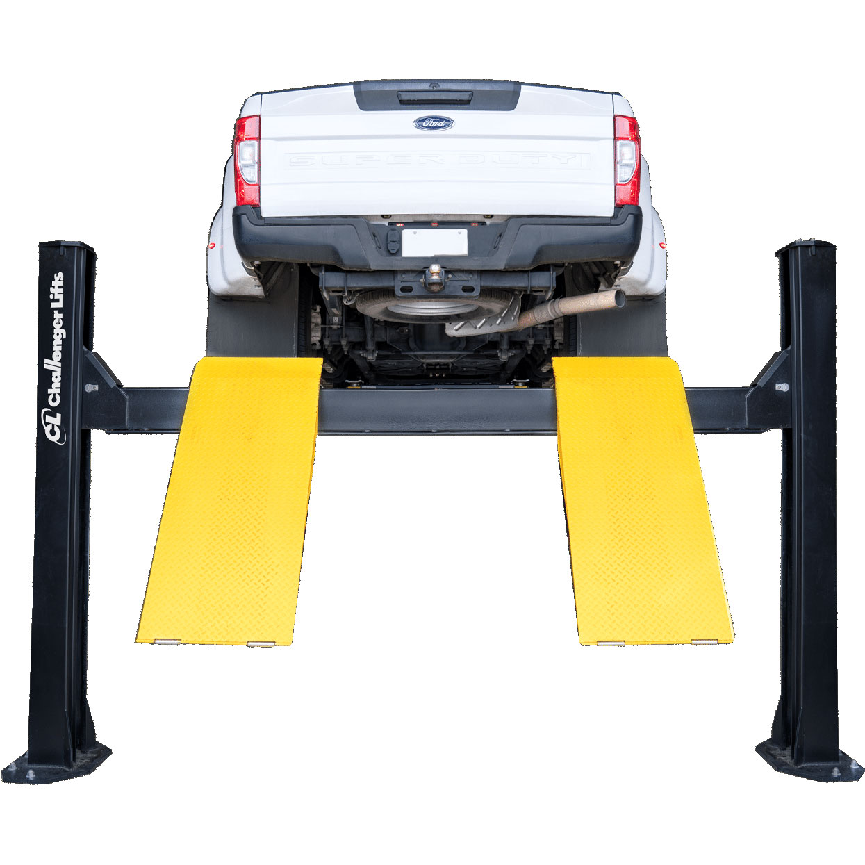 Challenger 4018XFX 18,000 lb. ALI Certified Closed-Front 4-Post Lift Package - Image 2