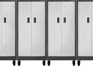 Gladiator Premier Welded Steel 4 Piece Tall Storage Set