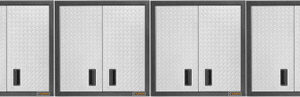 Gladiator Premier Welded Steel 4 Piece Wall Cabinet Set