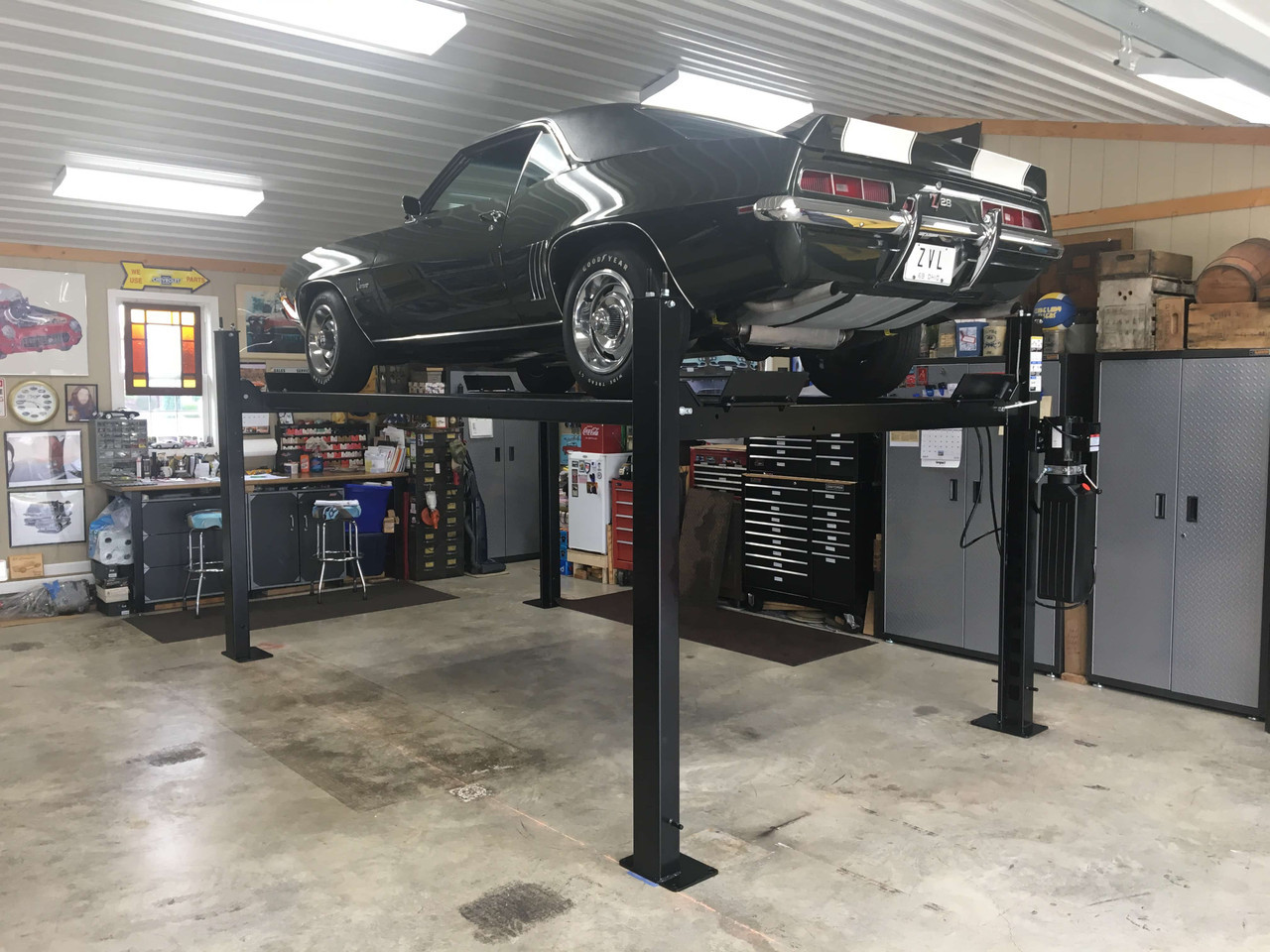Challenger CL4P9 9,000 lb. ALI Certified 4-Post Storage Lift - Image 10