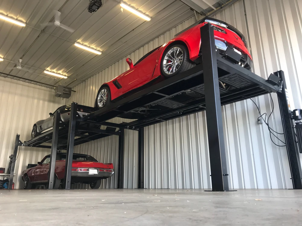 Challenger CL4P9 9,000 lb. ALI Certified 4-Post Storage Lift - Image 6