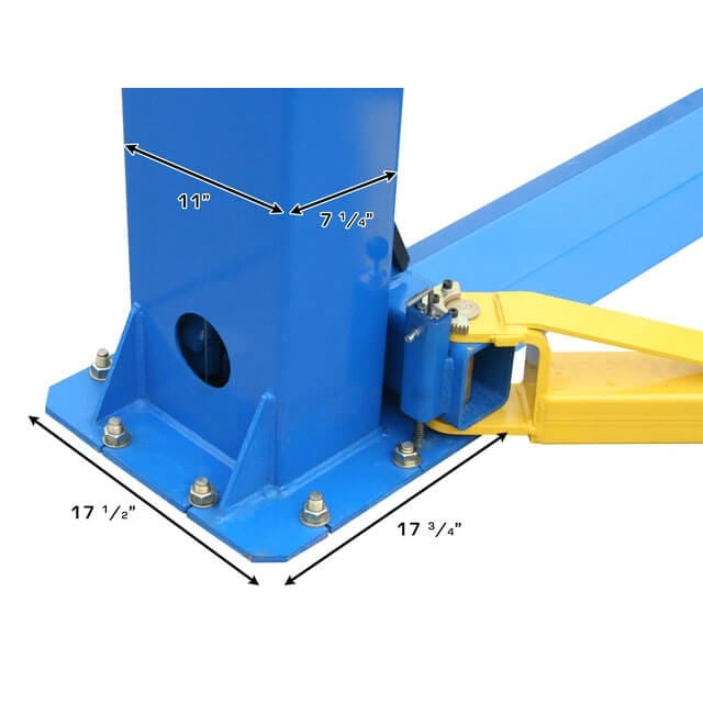 Atlas BP8000 8,000 lb Baseplate 2 Post Lift - Image 16