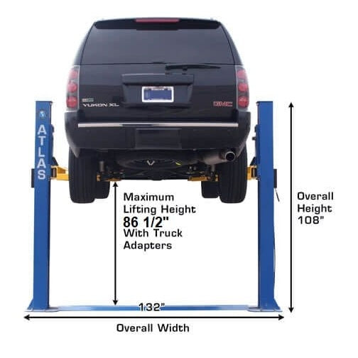 Atlas BP8000 8,000 lb Baseplate 2 Post Lift - Image 3