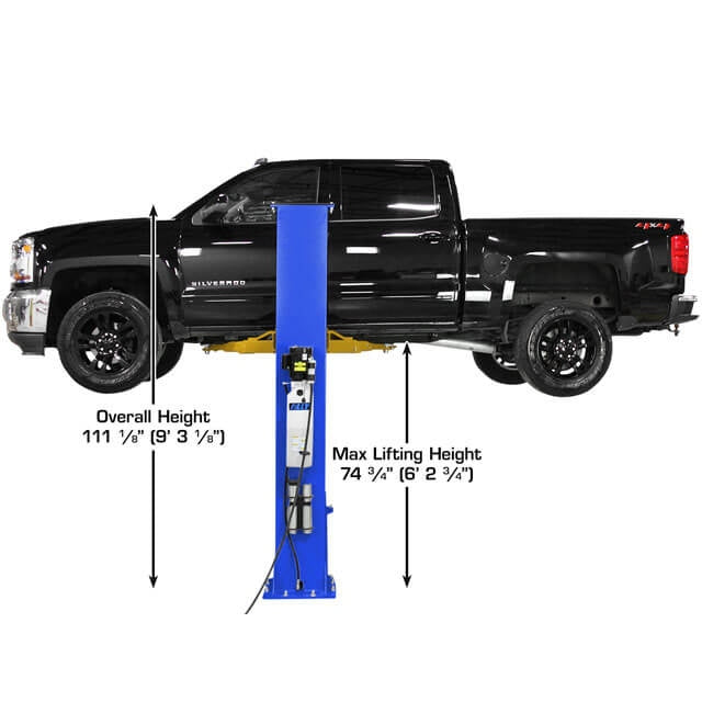 Atlas Platinum PVL9BP ALI Certified 9,000 lb Baseplate 2 Post Lift - Image 4