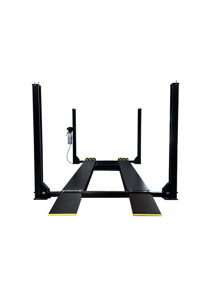 Tuxedo FP9K-DX-XLT 9,000 lb Deluxe Storage Lift Extended Length / Height with Poly Casters, Drip Trays, Jack Tray - Image 5