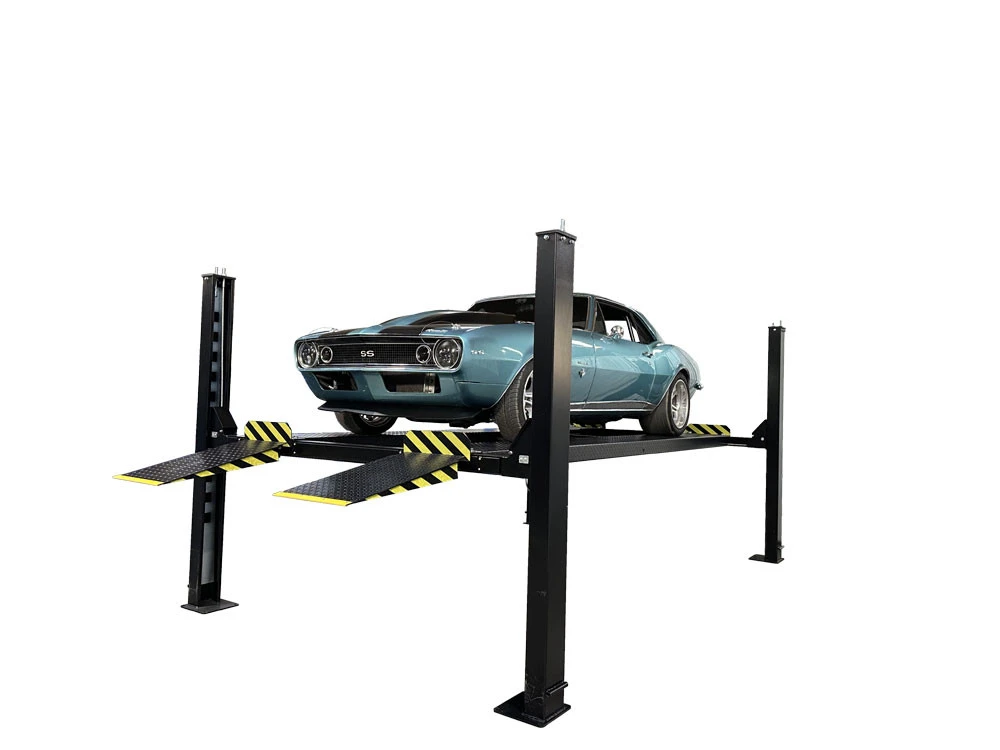 Garage Appeal GA9K-DX-XLT 9,000 lb Deluxe Storage Lift Extended Length / Height with Poly Casters, Drip Trays, Jack Tray - Image 7