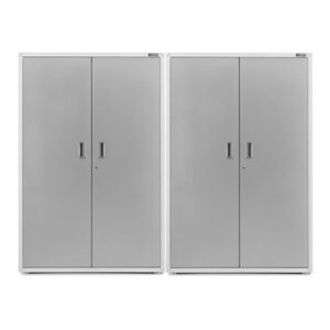 Gladiator Ready-to-Assemble White Series 48" Extra Large GearBox (2-Pack)