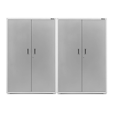 Gladiator Ready-to-Assemble White Series 48" Extra Large GearBox (2-Pack)