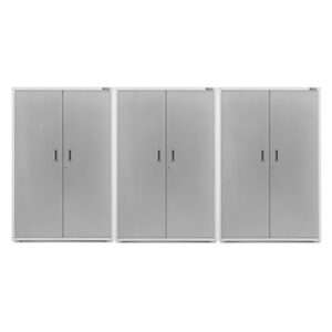 Gladiator Ready-to-Assemble White Series 48" Extra Large GearBox (3-Pack)