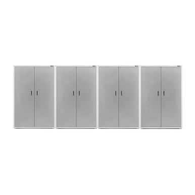 Gladiator Ready-to-Assemble White Series 48" Extra Large GearBox (4-Pack)