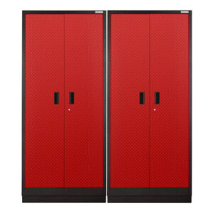 Gladiator Premier Pre-Assembled Red 84" Tall Cabinet (2-Pack)