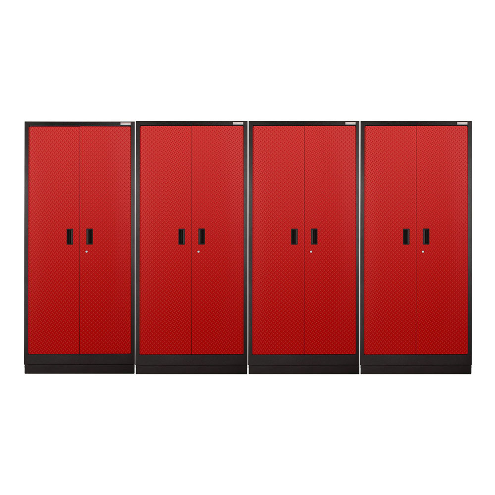Gladiator Premier Pre-Assembled Red 84" Tall Cabinet (4-Pack) - Image 7
