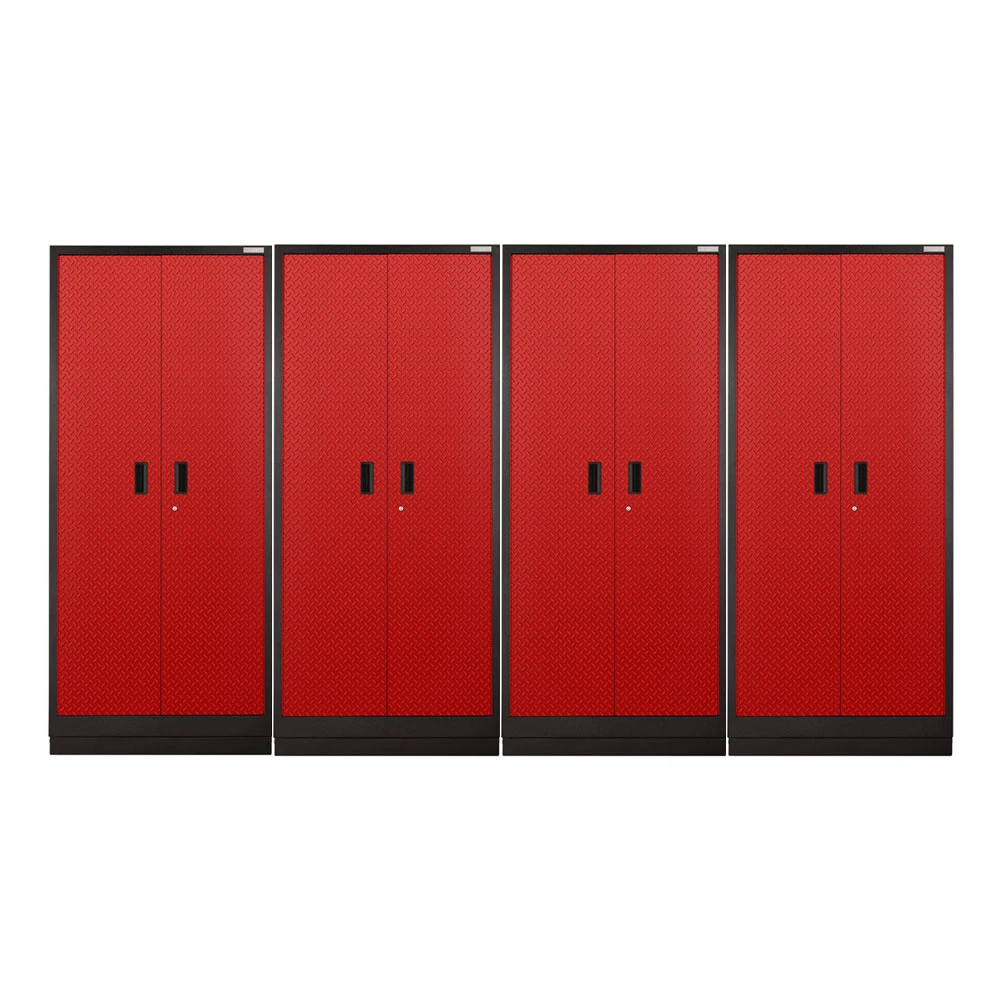 Gladiator Premier Pre-Assembled Red 84" Tall Cabinet (4-Pack) - Image 3