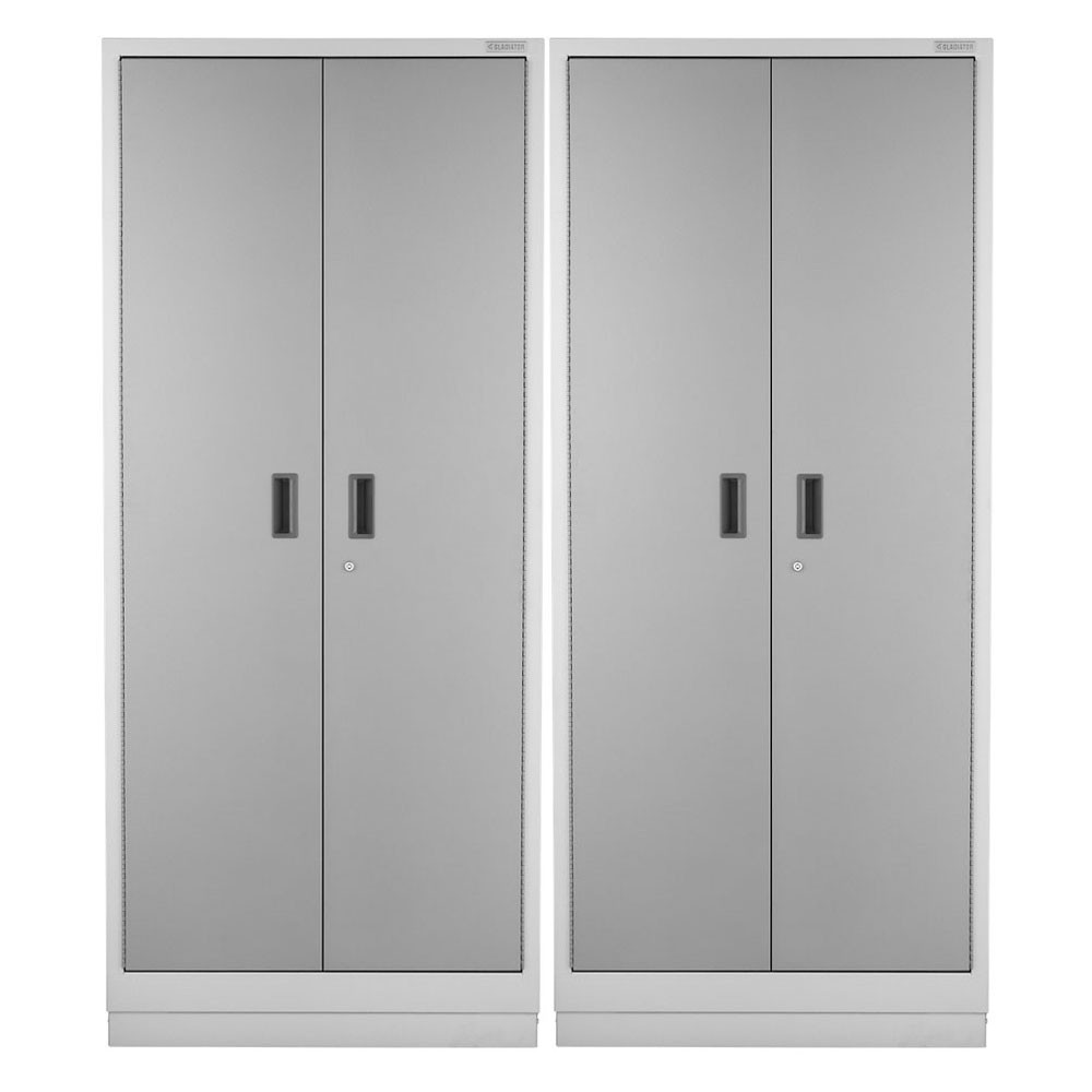 Gladiator Premier Pre-Assembled White 84" Tall Cabinet (2-Pack) - Image 7