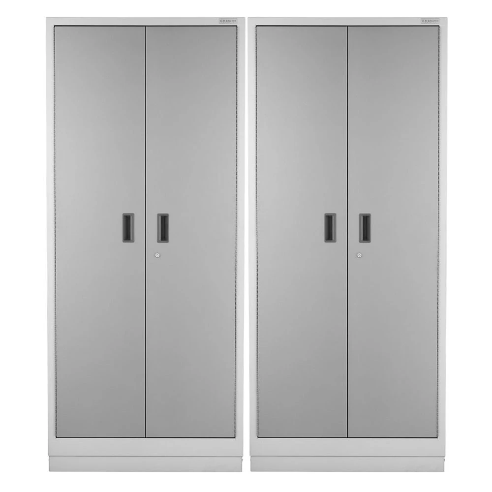 Gladiator Premier Pre-Assembled White 84" Tall Cabinet (2-Pack) - Image 3