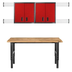 Gladiator Premier Welded Steel Red 3 Piece Set - Image 5