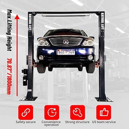 Katool KT-AM120SD 12,000lbs 2 Post Lift - Image 3