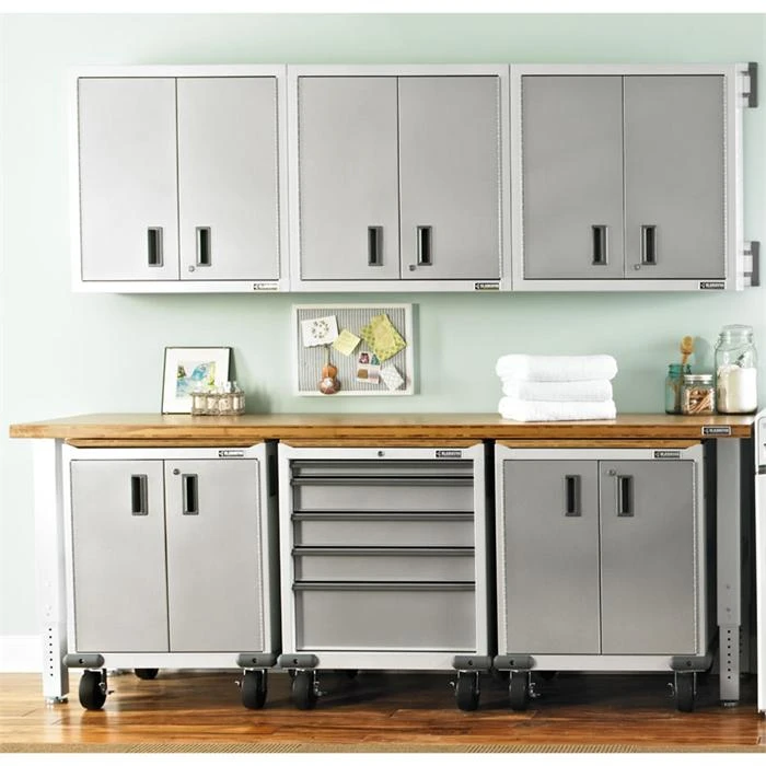 Gladiator Premier White Deluxe Laundry Room Set - Image 3