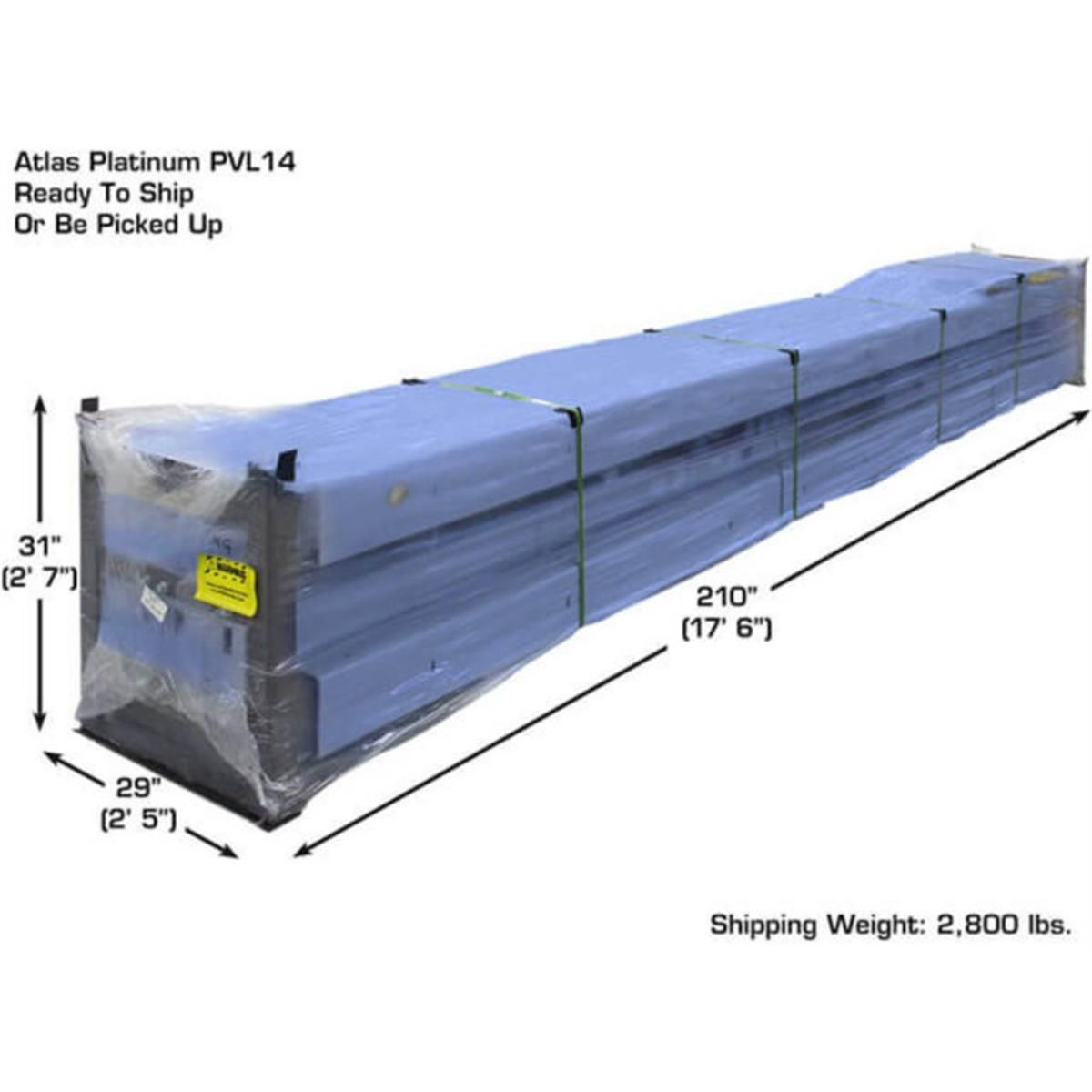 Atlas Platinum PVL14 ALI Certified 14,000 lb. Capacity 4-Post Lift - Image 49