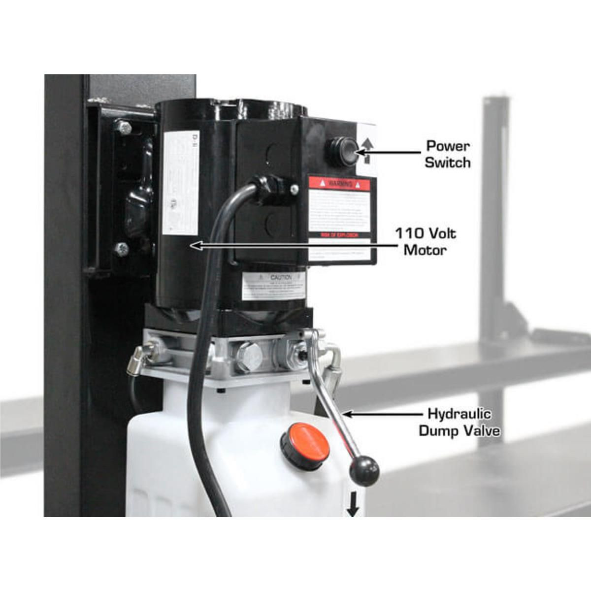 Atlas ALI Certified APEX 8 4 Post Lift + RJ35 Sliding Jacks Combo - Image 33