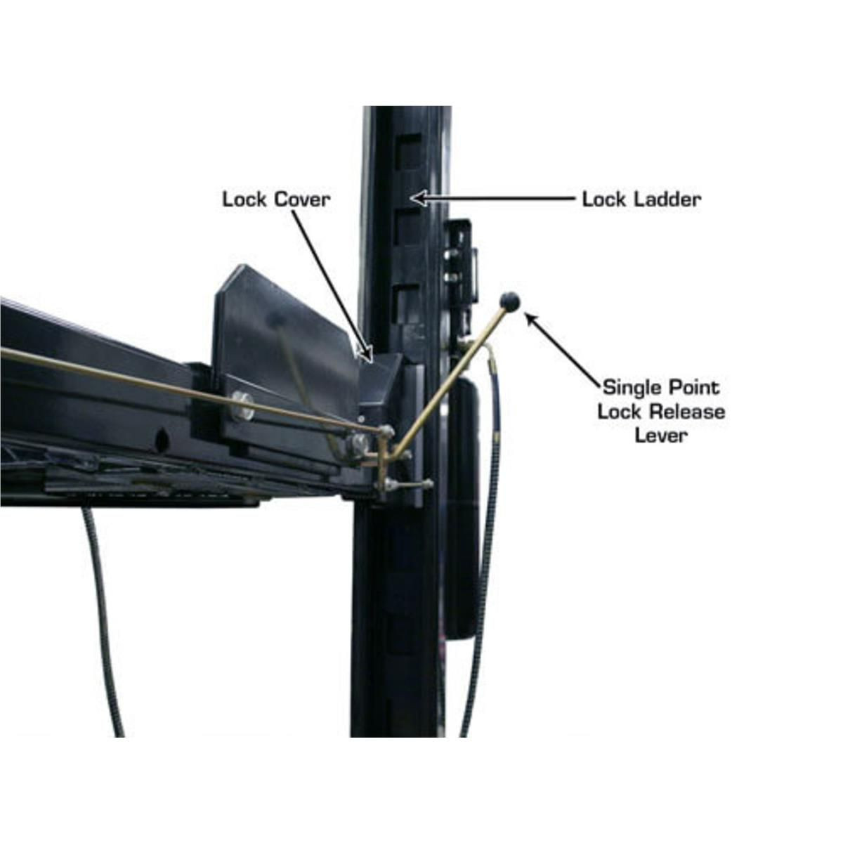 Atlas Garage PRO8000EXT Extra Tall Portable Hobbyist 8,000 lb. Capacity 4-Post Lift - Image 38