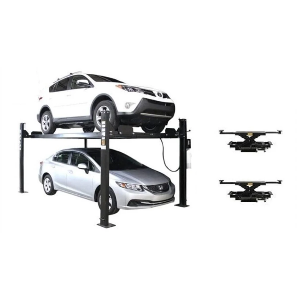 Atlas ALI Certified APEX 8 4 Post Lift + RJ35 Sliding Jacks Combo - Image 3