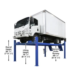 Atlas Platinum PVL14 ALI Certified 14,000 lb. Capacity 4-Post Lift - Image 22