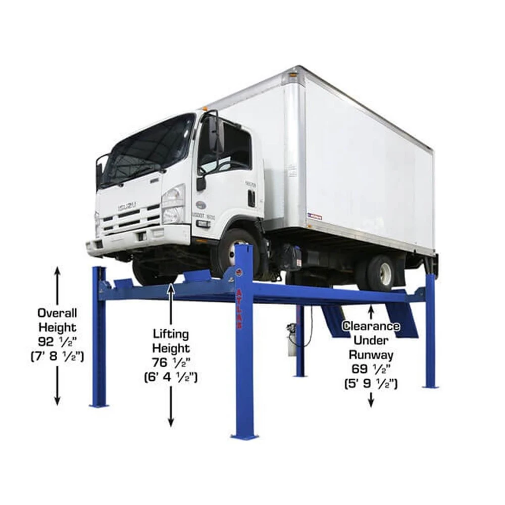 Atlas Platinum PVL14 ALI Certified 14,000 lb. Capacity 4-Post Lift - Image 4