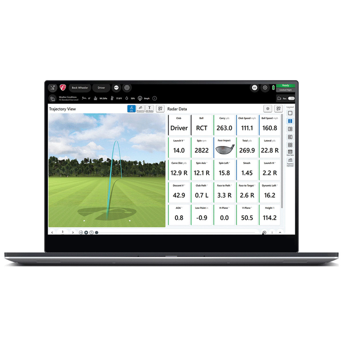 FlightScope Range Gen2 Golf Launch Monitor - Image 4