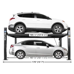 Atlas ALI Certified APEX 8 4 Post Lift + RJ35 Sliding Jacks Combo - Image 22