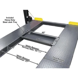 Atlas 408SL Super Deluxe Portable Hobbyist 8,000 lb. Capacity 4-Post Lift - Image 43