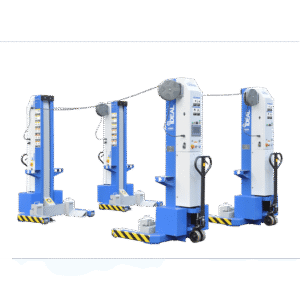 iDEAL MSC-13K-B-452 Mobile Column Lift, Four Column Set, 52,000 lbs.