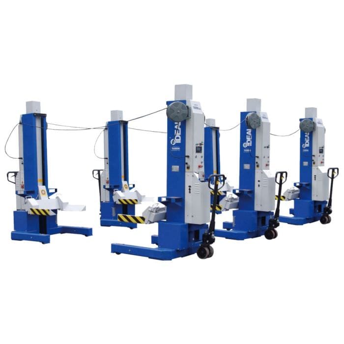 iDEAL MSC-18K-X-6108 Mobile Column Lift, Six Column Set, 108,000 lbs. ALI Certified - Image 2