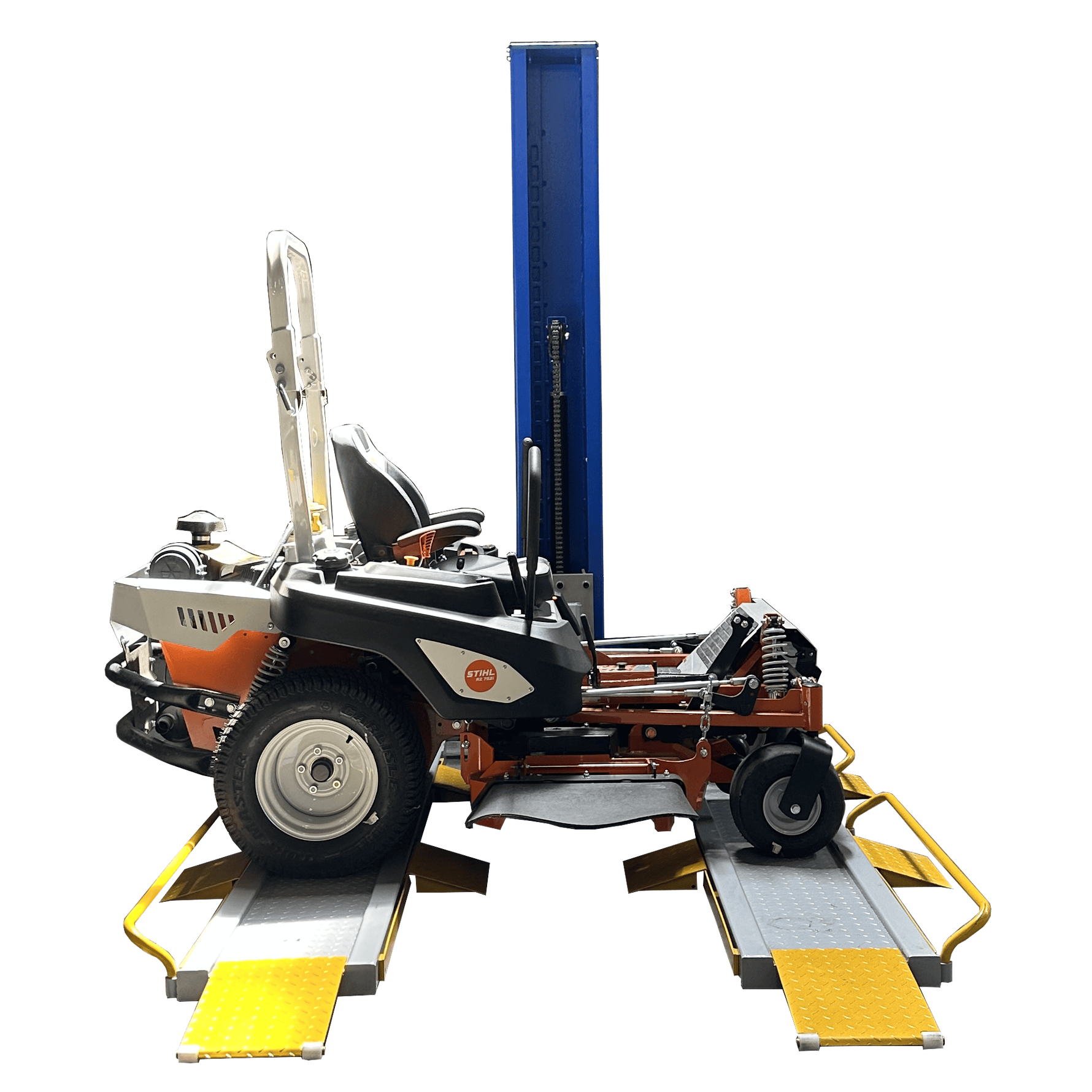 iDEAL SC-2K-UTV-X 2,000 lb Single-Column Multi-Use Lift for ATVs, UTVs, Golf Carts & Riding/Zero-Turn Mowers - Image 6