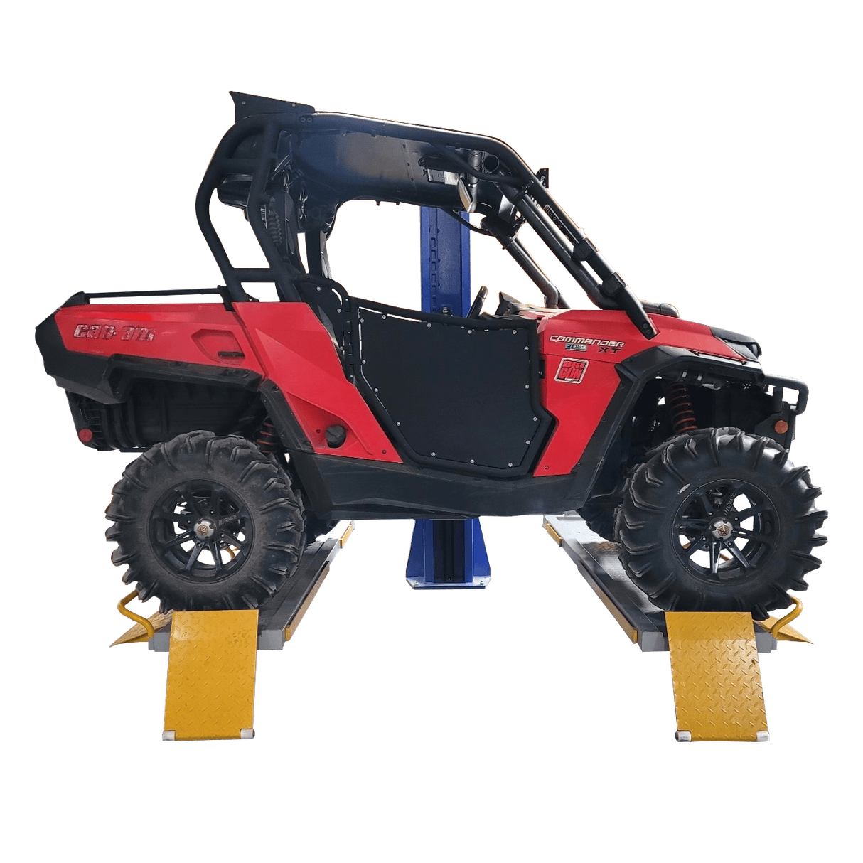 iDEAL SC-2K-UTV-X 2,000 lb Single-Column Multi-Use Lift for ATVs, UTVs, Golf Carts & Riding/Zero-Turn Mowers - Image 8