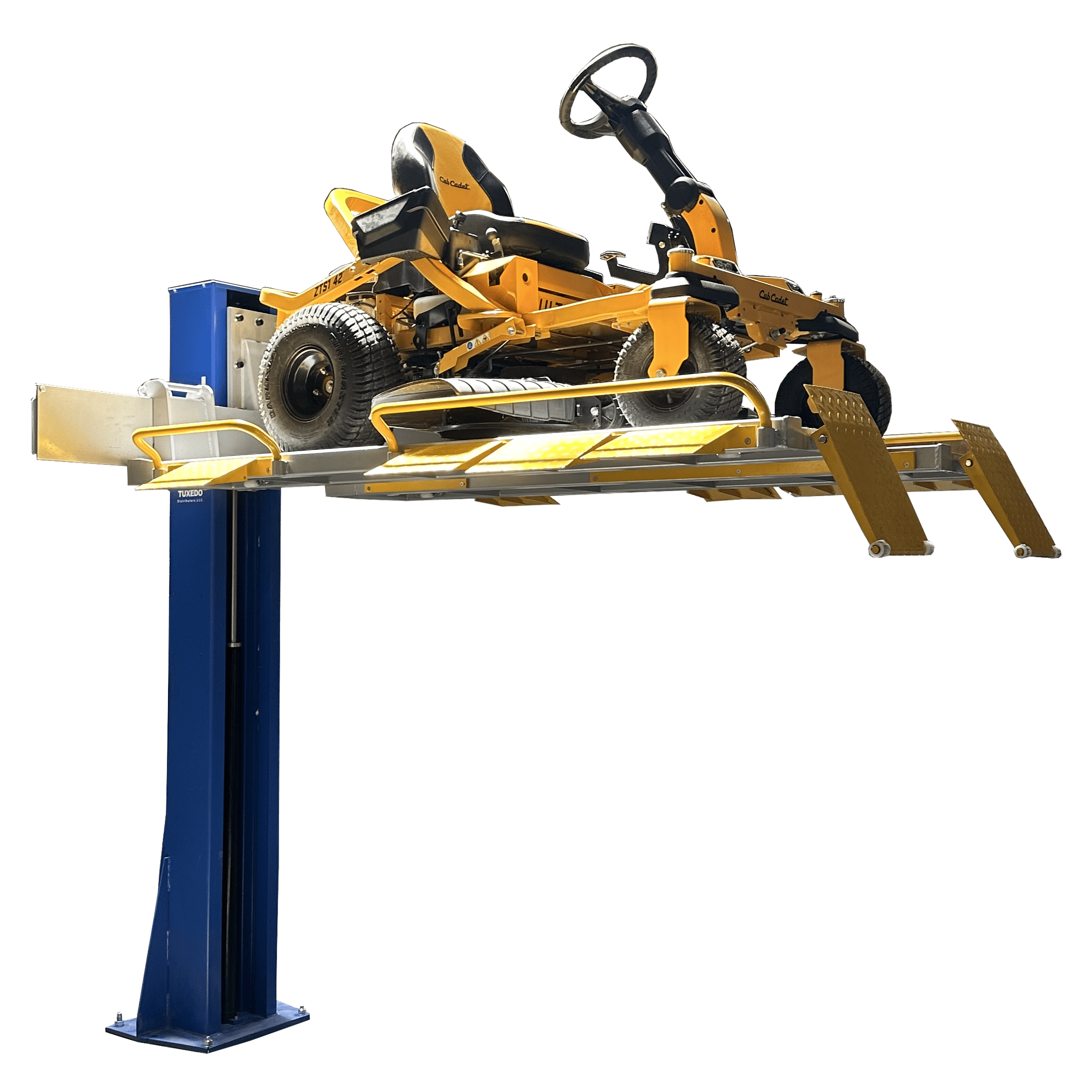 iDEAL SC-2K-UTV-X 2,000 lb Single-Column Multi-Use Lift for ATVs, UTVs, Golf Carts & Riding/Zero-Turn Mowers - Image 9