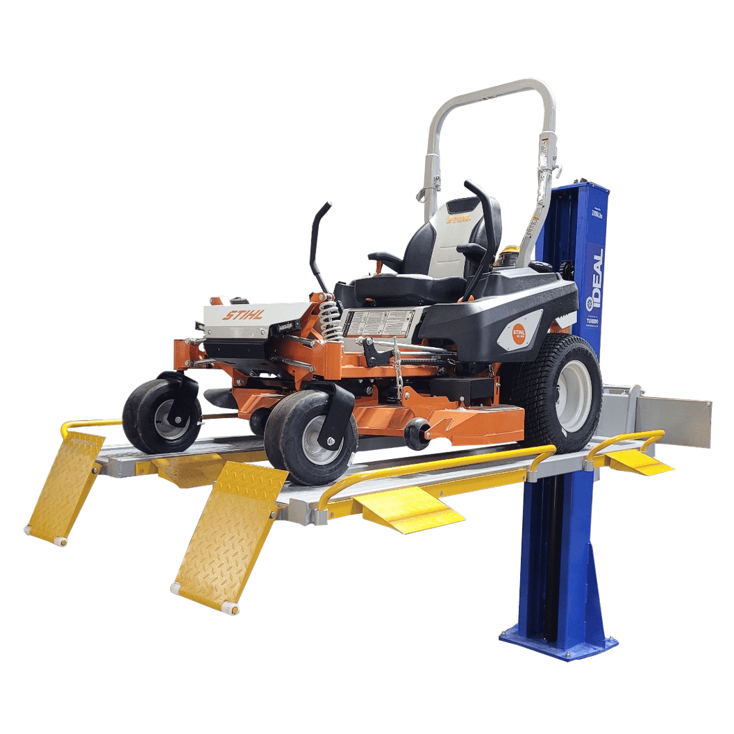 iDEAL SC-2K-UTV-X 2,000 lb Single-Column Multi-Use Lift for ATVs, UTVs, Golf Carts & Riding/Zero-Turn Mowers - Image 10