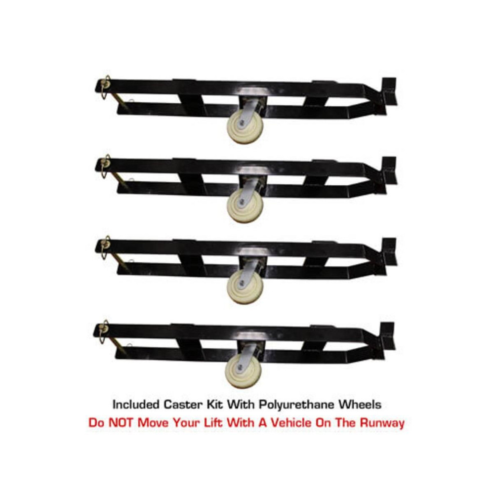 Atlas PRO8000EXT-L 4 Post Lift + RJ35 Sliding Jacks Combo - Image 28