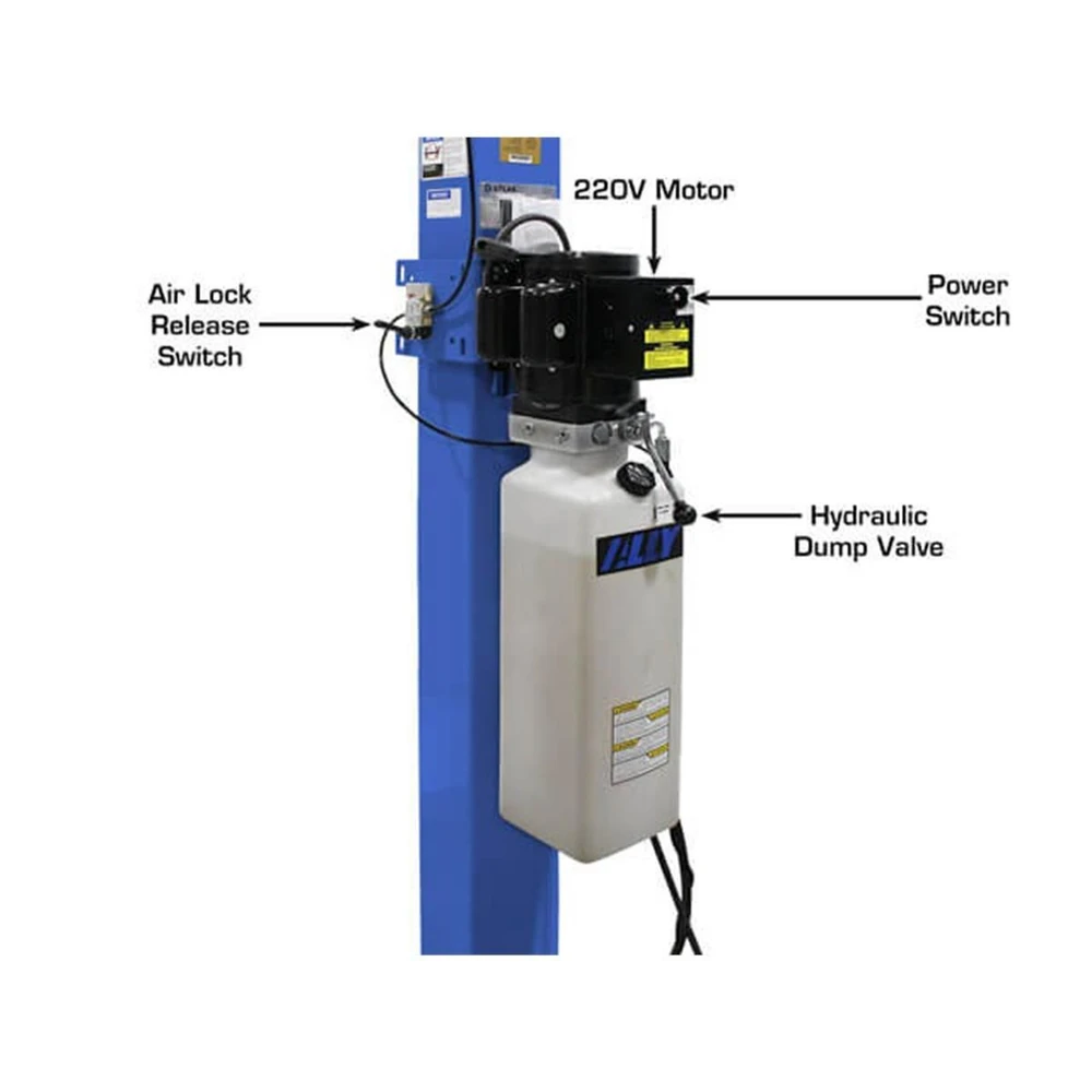 Atlas Platinum PVL14 ALI Certified 14,000 lb. Capacity 4-Post Lift - Image 11