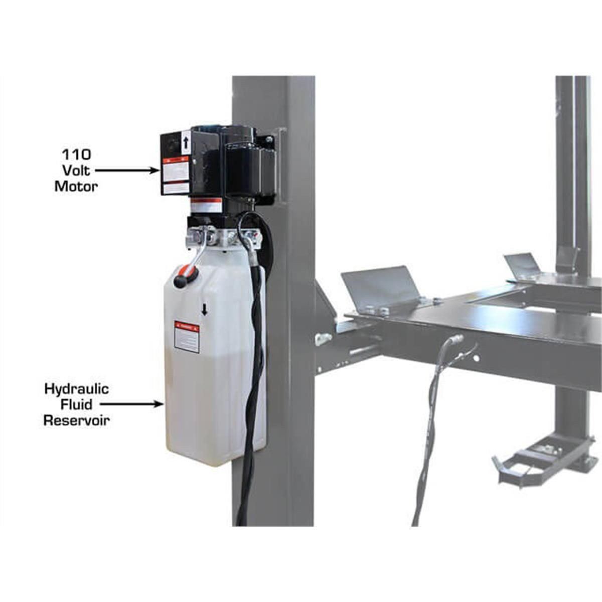 Atlas Apex 9 ALI Certified 9,000 lb. Capacity 4-Post Lift - Image 39