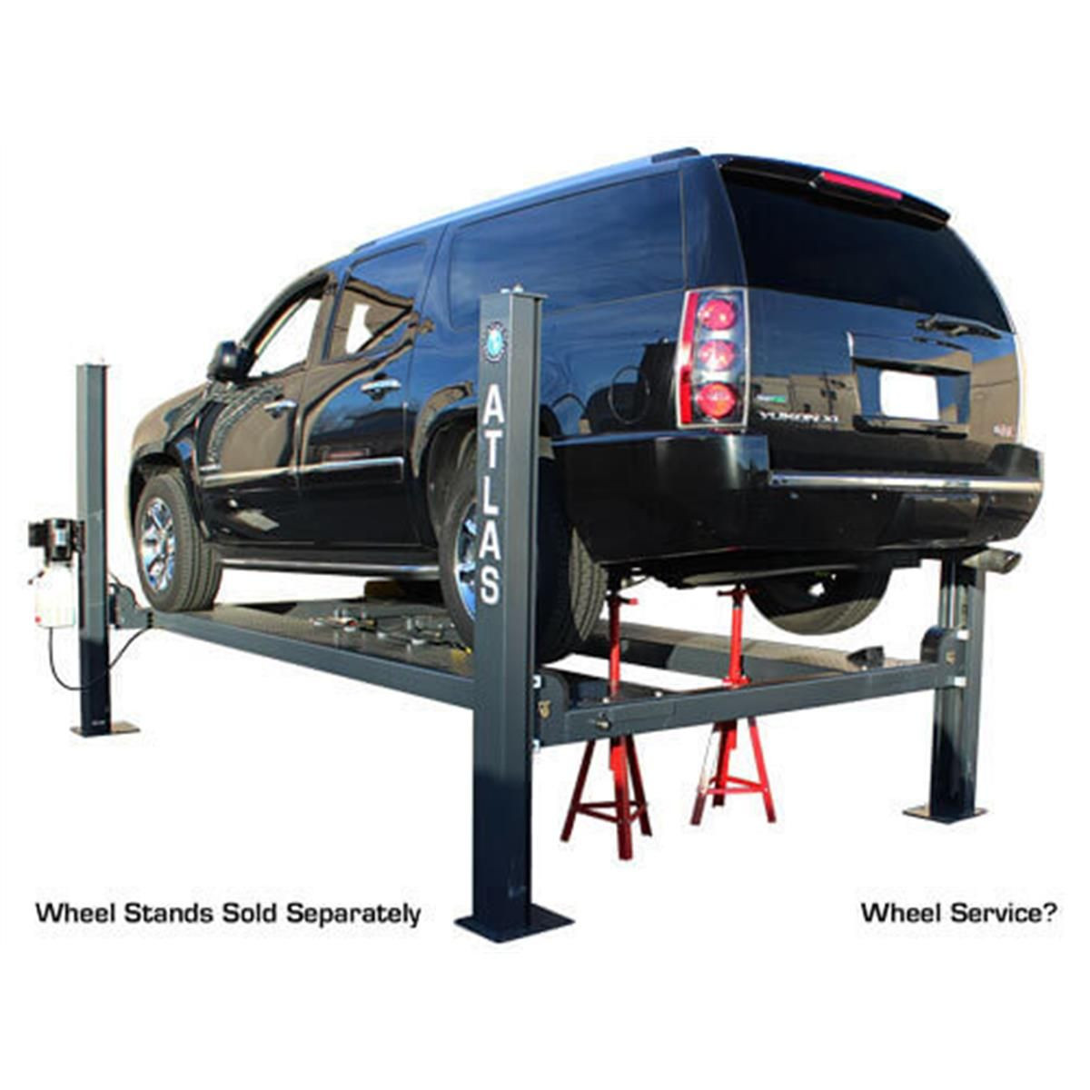 Atlas 408SL Super Deluxe Portable Hobbyist 8,000 lb. Capacity 4-Post Lift - Image 38