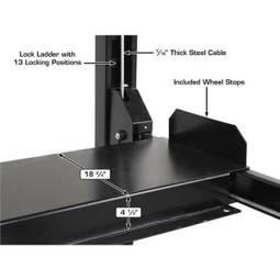 Atlas ALI Certified APEX 8 4 Post Lift + RJ35 Sliding Jacks Combo - Image 36