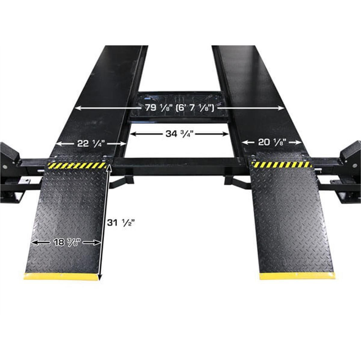 Atlas Apex 9 ALI Certified 9,000 lb. Capacity 4-Post Lift - Image 35