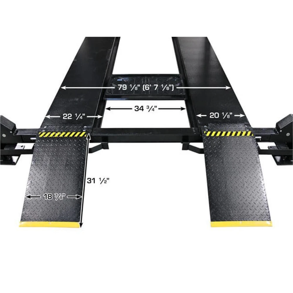 Atlas Apex 9 ALI Certified 9,000 lb. Capacity 4-Post Lift - Image 10