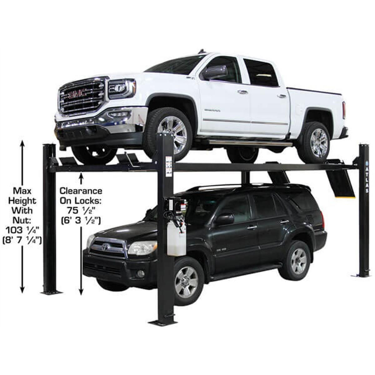 Atlas Apex 9 ALI Certified 9,000 lb. Capacity 4-Post Lift - Image 23